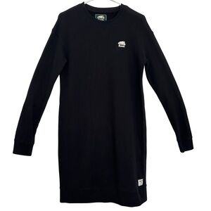 Roots Black Sweatshirt Dress